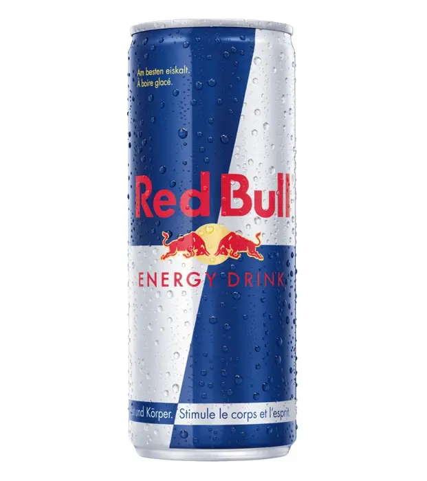 Red Bull Energy Drink - Original, blau - weisse Dose