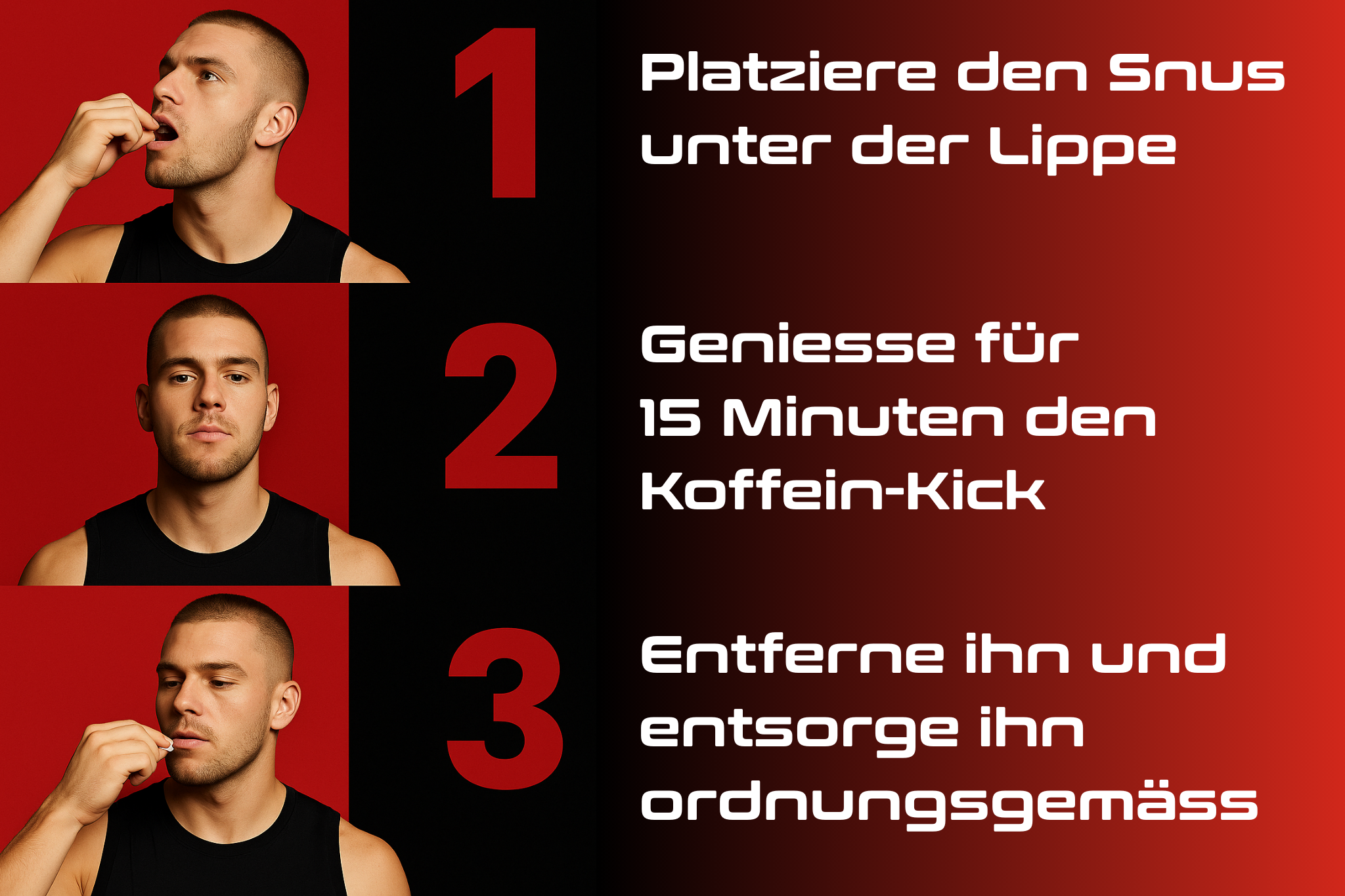 Anwendung W1NNAS Snus